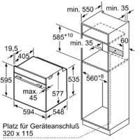 Электрический духовой шкаф Bosch HSG636BB1 - Превью изображения №9 — Интернет-магазин Time-Shop