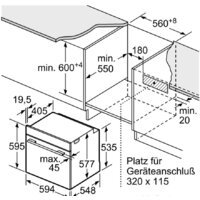 Электрический духовой шкаф Bosch HSG636BB1 - Превью изображения №10 — Интернет-магазин Time-Shop