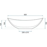Умывальник Rea Royal U8548 - Превью изображения №5 — Интернет-магазин Time-Shop