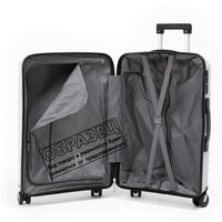 Чемодан-спиннер Pride РР-9702 (L, кофейный) - Превью изображения №7 — Интернет-магазин Time-Shop