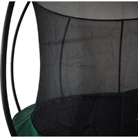 Батут GoUP Luxury 12FT (с сеткой и лестницей, темно-зеленый) - Превью изображения №7 — Интернет-магазин Time-Shop