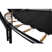 Батут GoUP Luxury 12FT (с сеткой и лестницей, темно-зеленый) - Превью изображения №3 — Интернет-магазин Time-Shop
