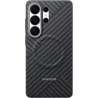 Чехол для телефона Samsung Carbon Magnet Case для Samsung Galaxy S26 Ultra (темно-серый) - Превью изображения №3 — Интернет-магазин Time-Shop