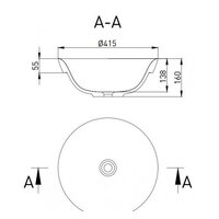 Умывальник Salini Marea 1802203M - Превью изображения №2 — Интернет-магазин Time-Shop