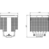 Кулер для процессора Thermalright Peerless Assassin 140 Digital (белый) - Превью изображения №4 — Интернет-магазин Time-Shop