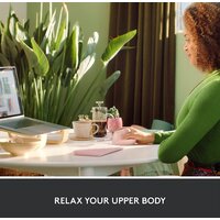 Вертикальная мышь Logitech Lift (розовый) - Превью изображения №4 — Интернет-магазин Time-Shop