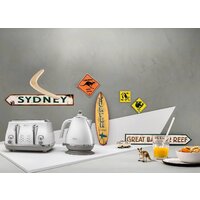 Электрический чайник DeLonghi Icona Capitals KBOC2001.W - Превью изображения №3 — Интернет-магазин Time-Shop