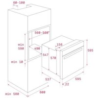 Электрический духовой шкаф TEKA HLB 8600 (черный) - Превью изображения №6 — Интернет-магазин Time-Shop