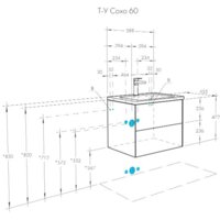  Акватон Тумба под умывальник Сохо 60 1A258001AJ010 - Превью изображения №5 — Интернет-магазин Time-Shop