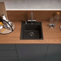 Кухонная мойка Reflexion Quadra RF0243BL - Превью изображения №3 — Интернет-магазин Time-Shop