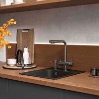 Кухонная мойка Reflexion Quadra RF0243BL - Превью изображения №2 — Интернет-магазин Time-Shop