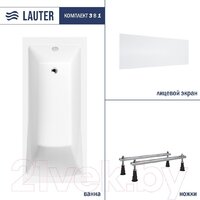 Lauter Aurora 170x75 21010075 (с ножками и лицевым экраном)
