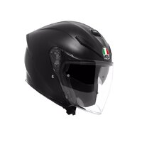 Мотошлем AGV K5 JET Evo E2206 21184A5002-003-L (L, Mono Matt Black) - Превью изображения №2 — Интернет-магазин Time-Shop
