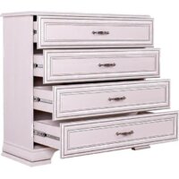 Комод Anrex Tiffany 4S (вудлайн кремовый) - Превью изображения №5 — Интернет-магазин Time-Shop