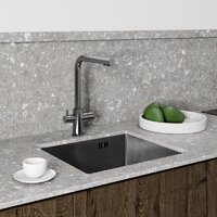 Кухонная мойка Floracio Steel F.4844.GMD - Превью изображения №2 — Интернет-магазин Time-Shop