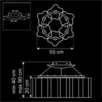 Подвесная люстра Lightstar 802160 - Превью изображения №2 — Интернет-магазин Time-Shop