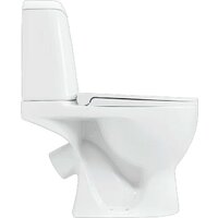 Унитаз напольный Sanita Luxe Max Comfort WC.CC/Max/2-DM/WHT.G/S1 (с сиденьем) - Превью изображения №4 — Интернет-магазин Time-Shop