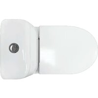 Унитаз напольный Sanita Luxe Max Comfort WC.CC/Max/2-DM/WHT.G/S1 (с сиденьем) - Превью изображения №5 — Интернет-магазин Time-Shop