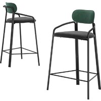 Стул с подлокотниками Latitude Ror Round RORBSCHRBKVLRDGRNBK (черный/темно-зеленый) - Превью изображения №6 — Интернет-магазин Time-Shop