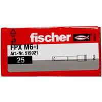 Анкерный болт Fischer FPX M6-I 519021 (25 шт) - Превью изображения №4 — Интернет-магазин Time-Shop