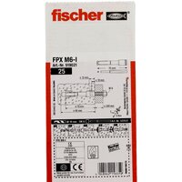 Анкерный болт Fischer FPX M6-I 519021 (25 шт) - Превью изображения №3 — Интернет-магазин Time-Shop
