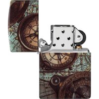 Зажигалка Zippo Compass Design 49916 - Превью изображения №4 — Интернет-магазин Time-Shop
