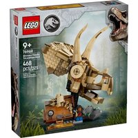 LEGO Jurassic World Окаменелости динозавров череп трицератопса 76969