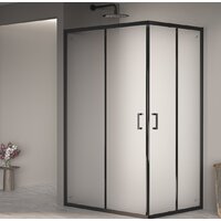 Душевой уголок RGW PA-040B 3508104082-24 80x120 (черный/матовое-сатинат стекло) - Превью изображения №1 — Интернет-магазин Time-Shop