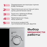 Микроволновая печь RED Solution RM-2011 - Превью изображения №6 — Интернет-магазин Time-Shop