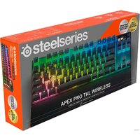 Клавиатура SteelSeries Apex Pro TKL 2023 Wireless (нет, кириллицы) - Превью изображения №8 — Интернет-магазин Time-Shop