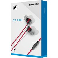 Наушники Sennheiser CX 300S (красный) - Превью изображения №4 — Интернет-магазин Time-Shop