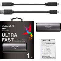 Внешний накопитель ADATA SE760 512GB ASE760-512GU32G2-CTI (титан) - Превью изображения №5 — Интернет-магазин Time-Shop