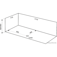 Ванна Eurolux Сибарис 170x70 - Превью изображения №4 — Интернет-магазин Time-Shop