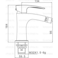 Смеситель Gappo G5007-3 - Превью изображения №2 — Интернет-магазин Time-Shop