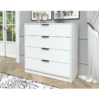 Комод Интерлиния Концепт КТ-К100 (белый платинум/белый платинум) - Превью изображения №3 — Интернет-магазин Time-Shop