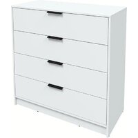 Комод Интерлиния Концепт КТ-К100 (белый платинум/белый платинум) - Превью изображения №2 — Интернет-магазин Time-Shop