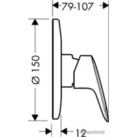 Смеситель Hansgrohe Logis 71666000 - Превью изображения №2 — Интернет-магазин Time-Shop
