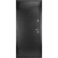 Металлическая дверь Guard Термо MG75 97х205 левая (черное серебро/серый) - Превью изображения №2 — Интернет-магазин Time-Shop