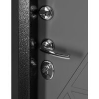 Металлическая дверь Guard Термо MG75 97х205 левая (черное серебро/серый) - Превью изображения №4 — Интернет-магазин Time-Shop