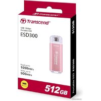 Внешний накопитель Transcend ESD300 512GB TS512GESD300P - Превью изображения №4 — Интернет-магазин Time-Shop