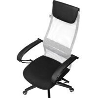 Офисное кресло Бюрократ CH-607 (светло-серый TW-02/сетка) - Превью изображения №12 — Интернет-магазин Time-Shop