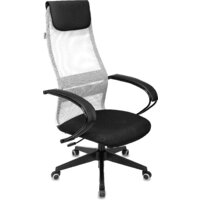 Офисное кресло Бюрократ CH-607 (светло-серый TW-02/сетка) - Превью изображения №14 — Интернет-магазин Time-Shop