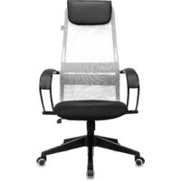 Офисное кресло Бюрократ CH-607 (светло-серый TW-02/сетка) - Превью изображения №2 — Интернет-магазин Time-Shop