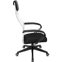 Офисное кресло Бюрократ CH-607 (светло-серый TW-02/сетка) - Превью изображения №6 — Интернет-магазин Time-Shop