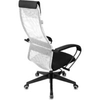 Офисное кресло Бюрократ CH-607 (светло-серый TW-02/сетка) - Превью изображения №7 — Интернет-магазин Time-Shop