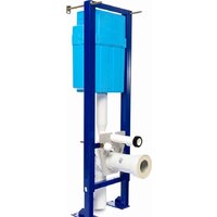 Инсталляция для унитаза SIAMP Bcu Ingenio с панелью Sphere (матовый хром) - Превью изображения №3 — Интернет-магазин Time-Shop