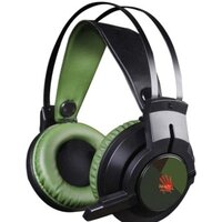 Наушники A4Tech Bloody J450 (черный/зеленый) - Превью изображения №3 — Интернет-магазин Time-Shop