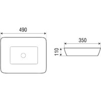 Умывальник WeltWasser Elbach 2261 - Превью изображения №4 — Интернет-магазин Time-Shop