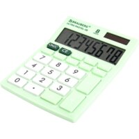 Бухгалтерский калькулятор BRAUBERG Ultra Pastel-08-LG 250515 (мятный) - Превью изображения №3 — Интернет-магазин Time-Shop
