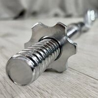 Гриф для штанги Atlas Sport EZ-образный хромированный, разборный EZ1260-25 D25 - Превью изображения №6 — Интернет-магазин Time-Shop